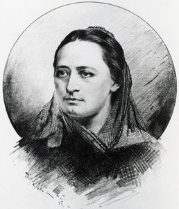 Portrait de Bozena Nemcova - Unknown artist