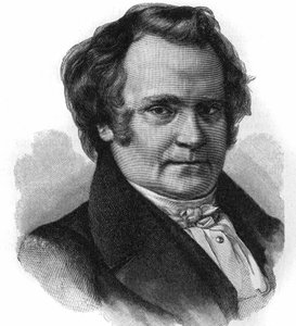 Portrait de Carl (Karl) Leberecht Immermann (1796-1840) poète, romancier et magistrat allemand. - Unknown artist