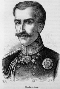 Portrait de Charles-Albert - Unknown artist
