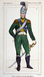 Portrait de Charles Ferdinand de Bourbon (Duc de Berry) 1778 -1820. - Unknown artist