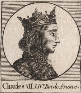 Portrait de Charles VII (1403-1461), roi de France