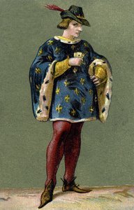 Portrait de Charles VI (1368-1422), roi de France - Unknown artist