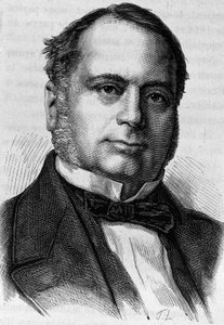 Portrait de Charles Valletta (? - 1881). Gravure de la fin du 19ème siècle dans « Histoire de France » par H. Martin. - Unknown artist