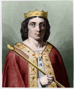 Portrait de Childéric II (v. 653 - 675), roi d