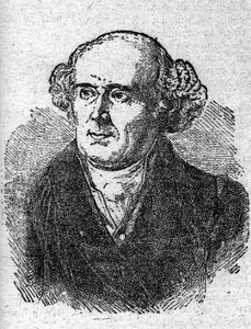 Portrait de Christian Hahnemann (1755 - 1843), médecin fondateur de l