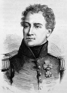 Portrait de Claude François de Malet (1754 - 1812). Gravure de la fin du XIXe siècle dans « Histoire de France » par H. Martin. - Unknown artist