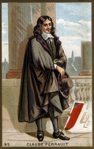 Portrait de Claude Perrault (1613 - 1688) architecte, médecin et physicien français