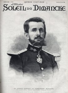 Portrait du commandant Jean Baptiste Marchand (1863-1934). Gravure dans « Le soleil-du-dimanche », 25 juin - Unknown artist