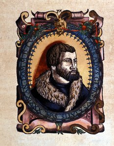 Portrait de Conrad Gesner (1516 - 1565) médecin zurichois après l