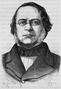 Portrait de Daniele Manin (1804 - 1857). Gravure de la fin du 19ème siècle dans « Histoire de France » de H. Martin. - Unknown artist