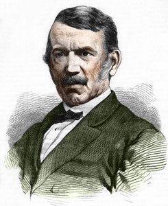 Portrait de David Livingstone (1813-1873) - Unknown artist