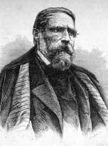 Portrait de Decamps, peintre français (1803 - 1860) - dans "Les Contemporains", n.d. fin 19e siècle (gravure) - Unknown artist