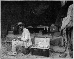 Portrait du Docteur François Crozat (1858-1892) explorateur français - Unknown artist