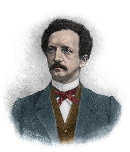 Portrait de Ferdinand Johann Gottlieb Lassalle (1825-1864) juriste allemand, philosophe et activiste politique socialiste - gravure - Unknown artist
