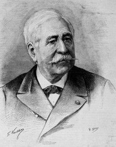 Portrait de Ferdinand de Lesseps (1805 - 1894) - Unknown artist