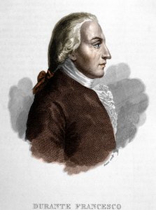 Portrait de Francesco Durante. Musicien italien (Frattamaggiore) - Unknown artist