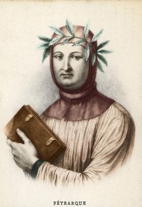 Portrait de Francesco Petrarca (Pétrarque), écrivain italien (1304-1374) - Unknown artist
