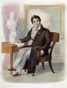 Portrait de François-Joseph (François Joseph) Talma (1763-1826), comédien français. dans éd. Mennechet, « Le Plutarque français » - Unknown artist