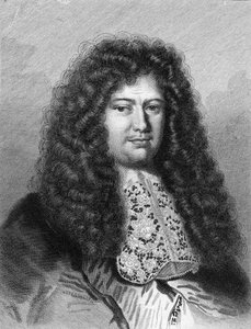 Portrait de François Michel Le Tellier, Marquis de Louvois (1639 - 1691), homme politique français - dans “Histoire des Français” par Lavallée, gravure