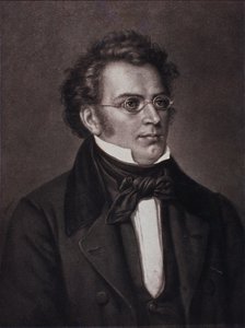 Portrait de Franz Schubert (gravure)