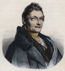Portrait de Franz Xaver Gabelsberger (1789-1849) inventeur anglais - Unknown artist