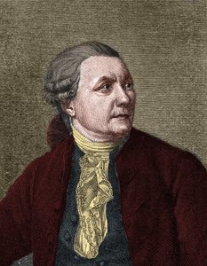 Portrait de Friedrich Gottlieb Klopstock (1724-1803) poète allemand