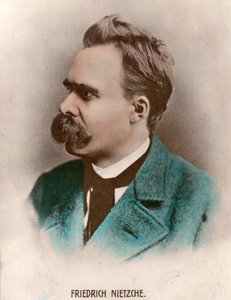 Portrait de Friedrich Nietzsche (1844-1900), philosophe allemand. Gravure du 19e siècle - Unknown artist