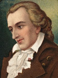 Portrait de Friedrich Schiller (1759-1805), poète et écrivain allemand. - Unknown artist