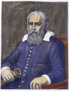Portrait de Galileo Galilei dit Galilée (1564 - 1642) - Unknown artist