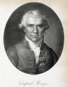 Portrait de Gaspard Monge, Comte de Péluse (1746 - 1818), mathématicien français - gravure