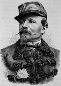 Portrait du Général Chanzy (1823-1883). Gravure de la fin du XIXe siècle dans "Histoire de France" par H. Martin - Unknown artist