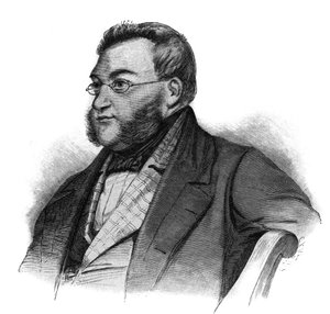 Portrait de Georg von Vincke, homme politique prussien - Georg von Vincke (1811-1875), administrateur, homme politique et propriétaire terrien prussien - gravure de la fin du 19ème siècle - Unknown artist