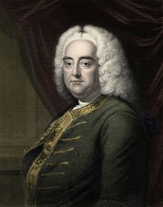 Portrait de George Frederick Handel (Georg Friedrich Handel)