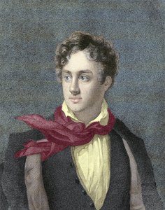 Portrait de George Gordon Noel, 6e baron Byron, Lord Byron - Unknown artist