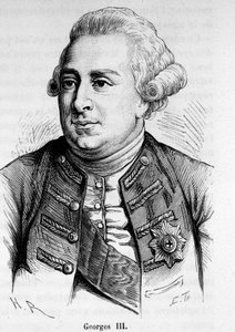 Portrait de George III (1738-1820), Roi de Grande-Bretagne et d