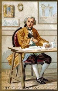 Portrait de Germain Soufflot (1713 - 1780), architecte français