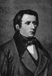 Portrait de Giacomo Leopardi (1798-1837), écrivain italien - Unknown artist