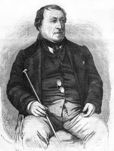 Portrait de Gioacchino Rossini (1792-1868). - Unknown artist