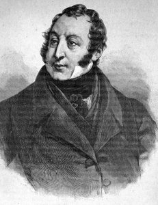Portrait de Gioacchino Rossini (1792-1868) - dans "Les Contemporains", n.d. fin 19ème siècle
