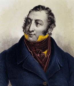 Portrait de Gioacchino Rossini (1792-1868), gravure 19e siècle