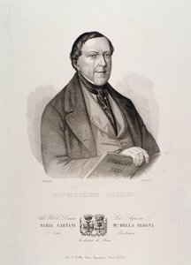 Portrait de Gioacchino Rossini - Unknown artist