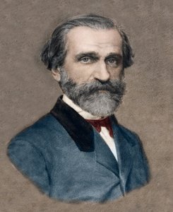 Portrait de Giuseppe Verdi - Unknown artist