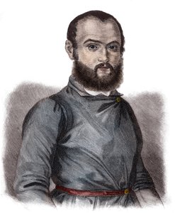 Portrait de Gustav von Struve (1805-1870) homme politique, avocat et publiciste allemand - Gustav von Struve (1805-1870) avocat, journaliste et homme politique allemand - Unknown artist