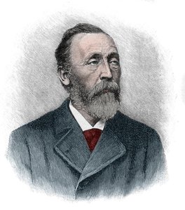 Portrait de Heinrich von Stephan (1831-1897) directeur général des postes pour l