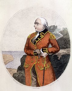 Portrait de James Cook (1728 - 1779) - Unknown artist