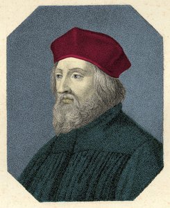 Portrait de Jan Hus (ou Jean Huss) - Unknown artist
