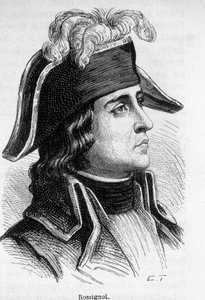 Portrait de Jean Antoine Rossignol, général français. - Unknown artist