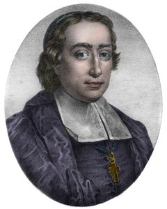 Portrait de Jean Baptiste Massillon (1663-1742), évêque et prédicateur catholique français, évêque de Clermont