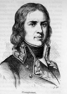 Portrait de Jean Étienne Championet (1762-1800), général français, il a participé aux campagnes de la Révolution. - Unknown artist