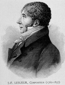 Portrait de Jean François Lesueur (1762 - 1837), compositeur français - Unknown artist